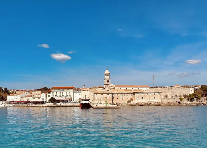 Mare Im Krk Hafen, Strandnah, Zentrumnah Apartment